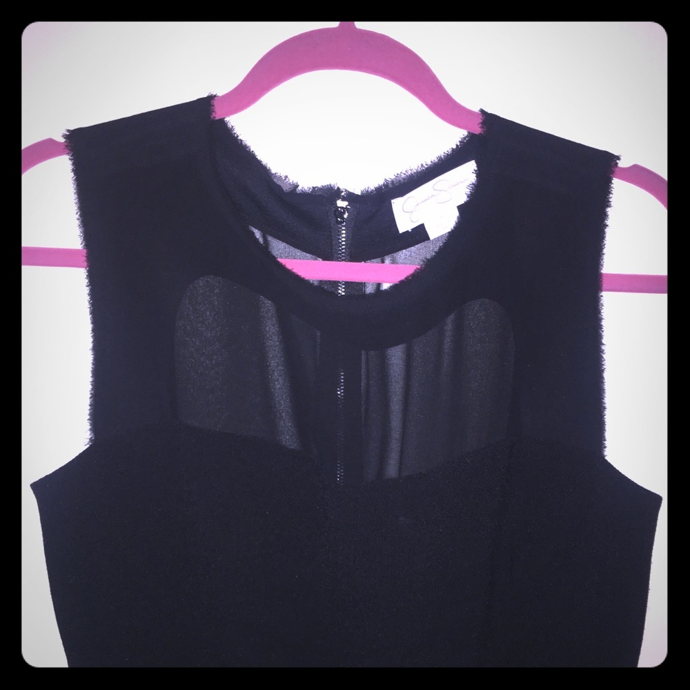 Knee length Jessica Simpson black dress Medium